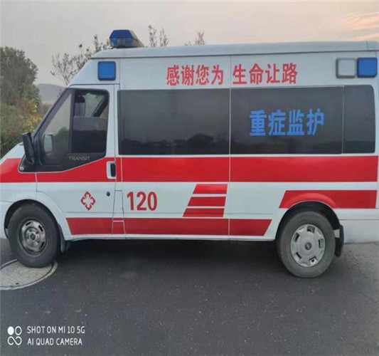 明山救护车出租服务案例3